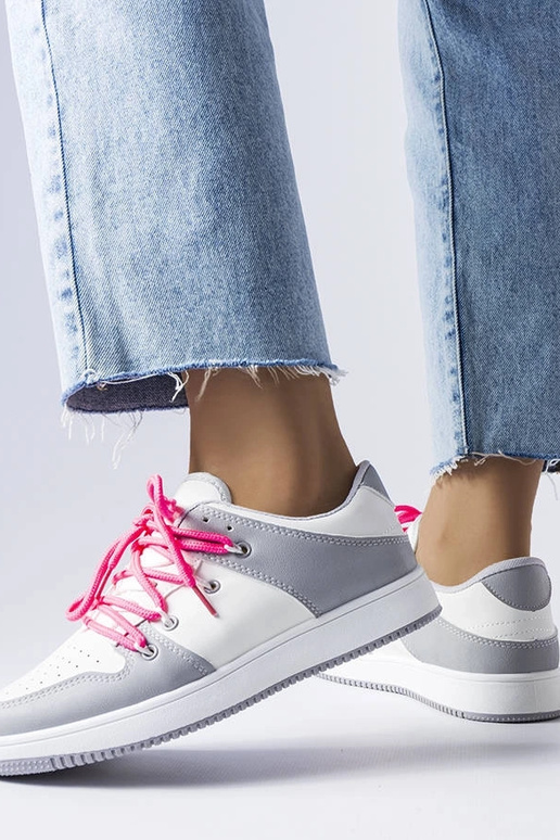 Shari biele retro tenisky