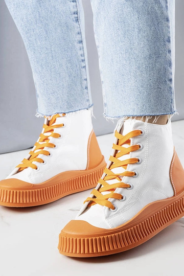 Tenisky na platforme Terri Orange