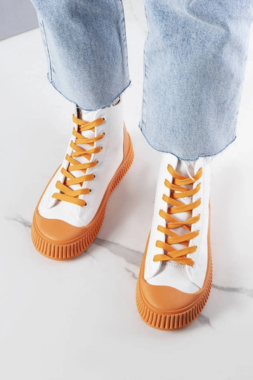 Tenisky na platforme Terri Orange 2