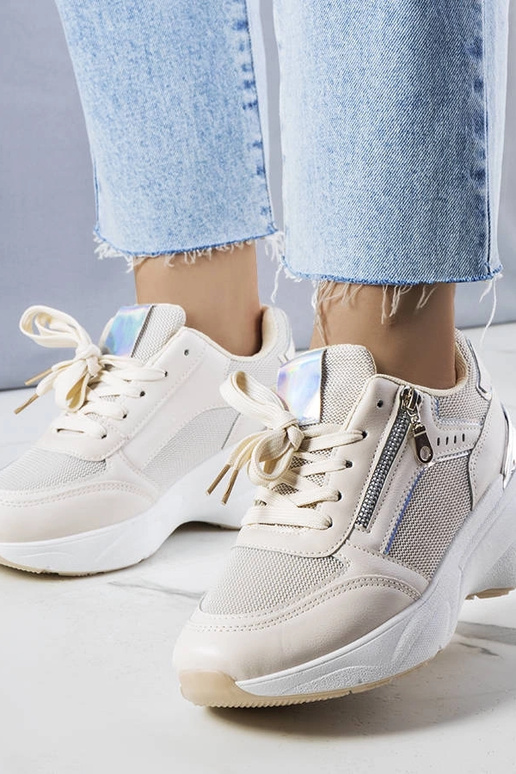 Béžové tenisky Stacey na kline