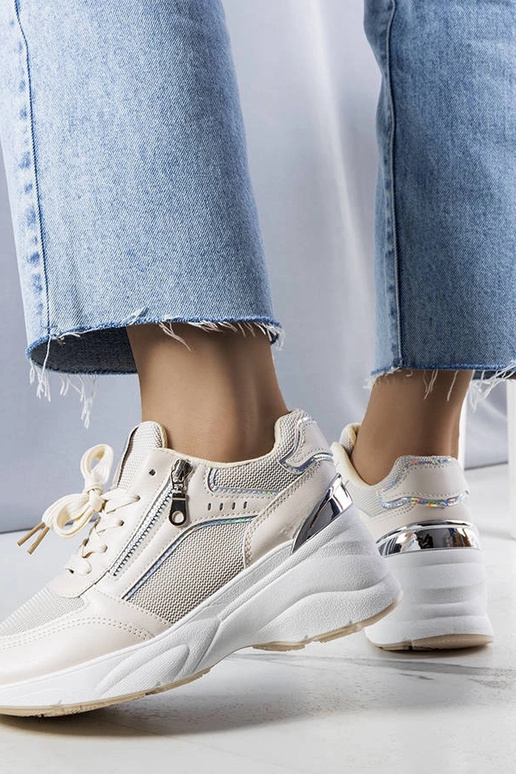 Béžové tenisky Stacey na kline