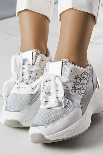 Šedé športové topánky s... 2