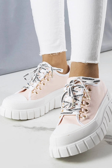 Ružové topánky na...