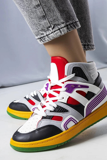 Čierne vysoké tenisky Marjorie 2