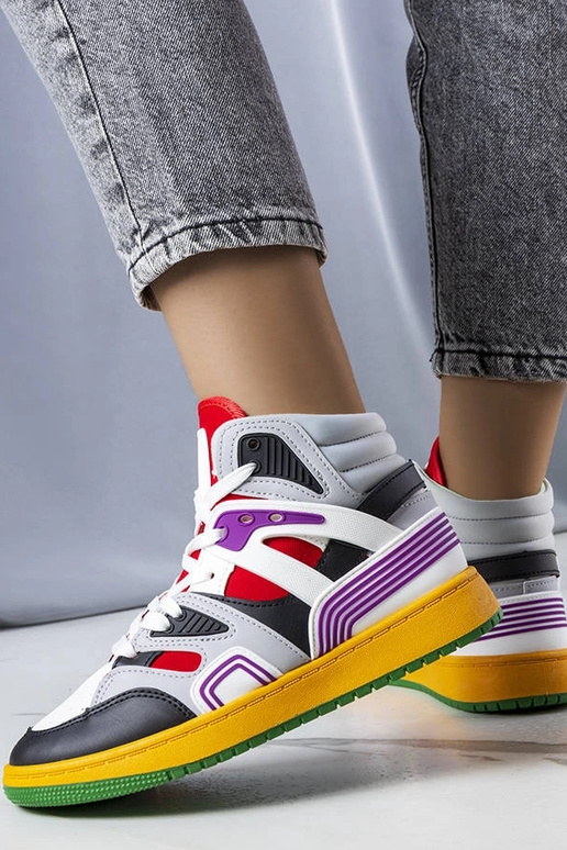 Čierne vysoké tenisky Marjorie