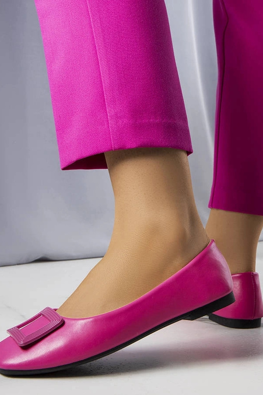 Ružové balerínky s prackou Sheller