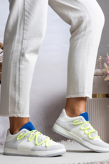 Šedé dámske tenisky s...