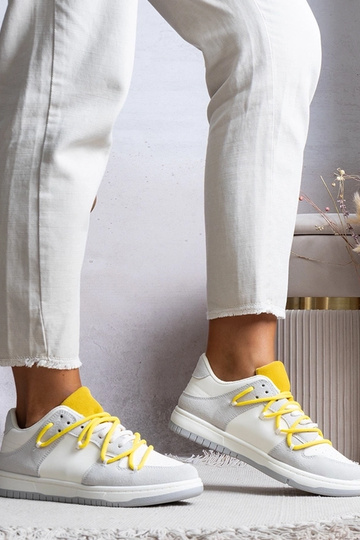 Šedé dámske tenisky so...