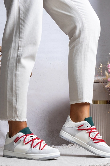 Šedé dámske tenisky s...