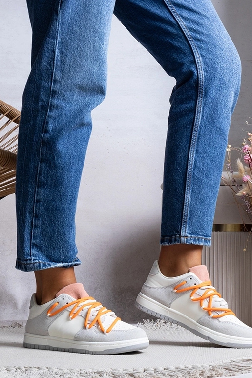 Šedé dámske tenisky, tenisky na...