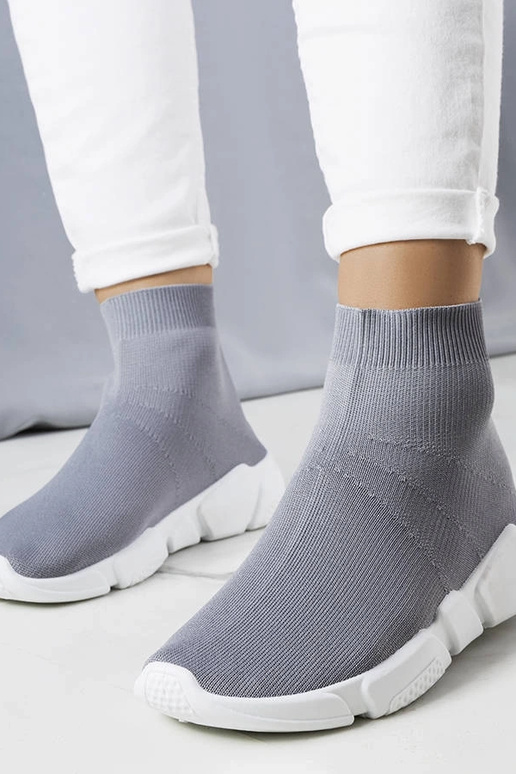 Sivé vysoké tenisky William