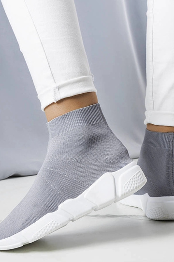 Sivé vysoké tenisky William 2