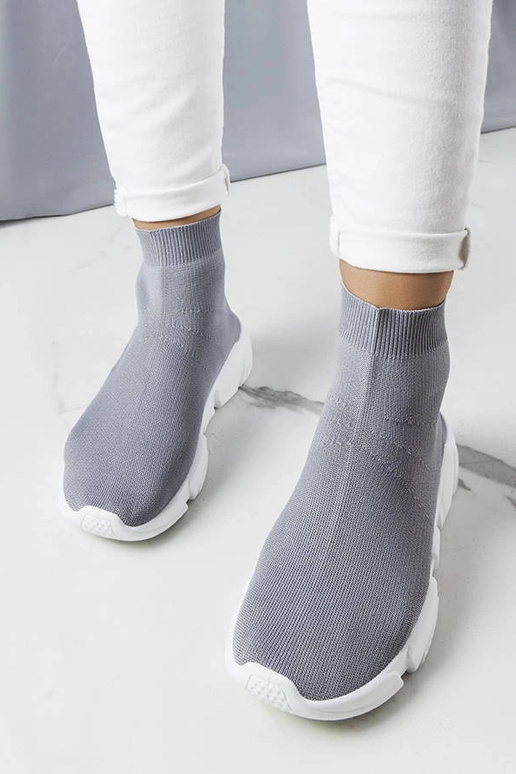 Sivé vysoké tenisky William