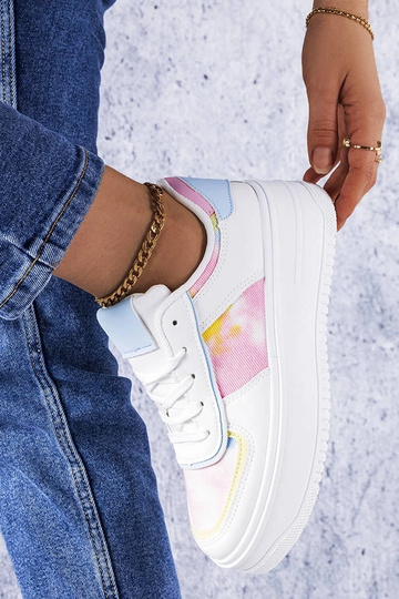 Bielo-modré topánky na... 2