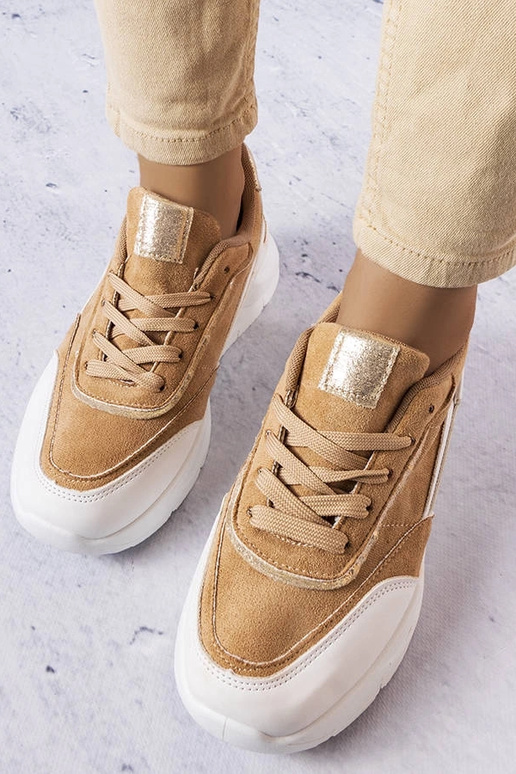 Pieskové športové topánky z umelej...