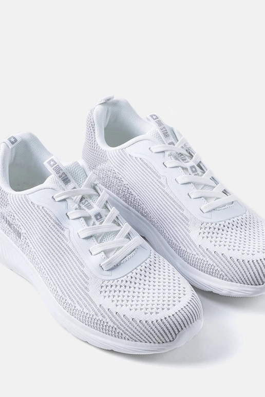 Bielo-sivé pánske športové topánky,... Bielo-sivé pánske športové topánky,...