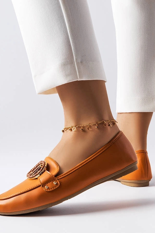 Hnedé dámske mokasíny Eleena