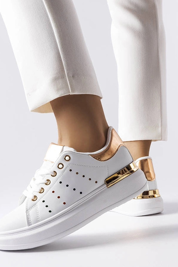 Biele tenisky s farebnou... 2