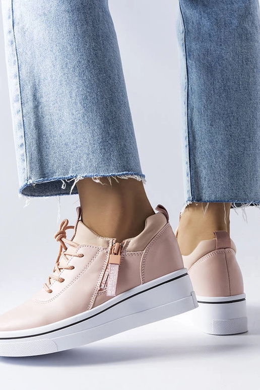 Ružové nízke tenisky značky Mathieu