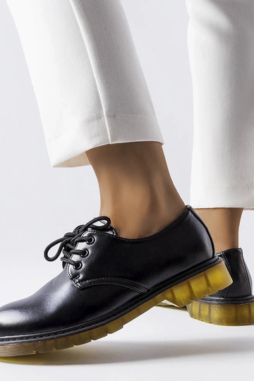 Čierne bojové topánky Parfait