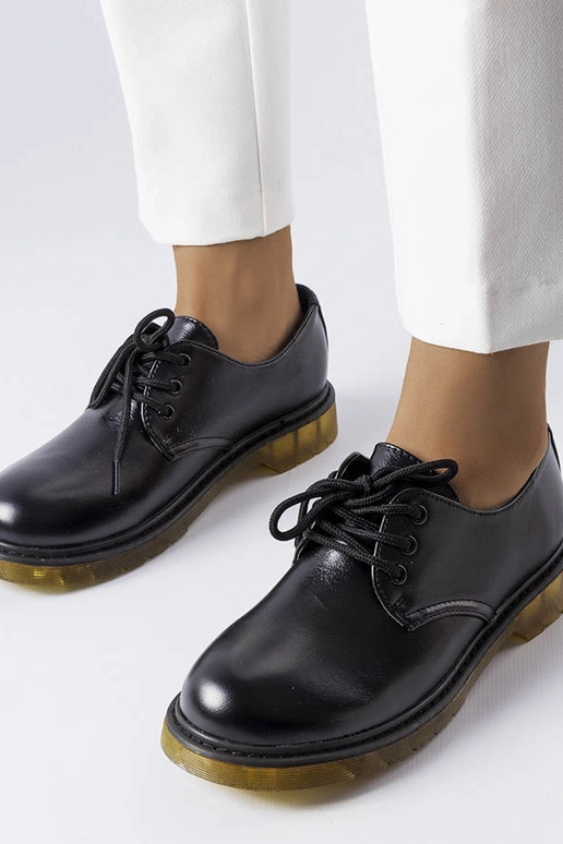 Čierne bojové topánky Parfait