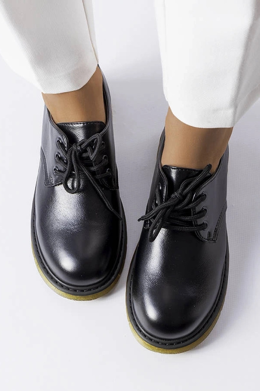 Čierne bojové topánky Parfait