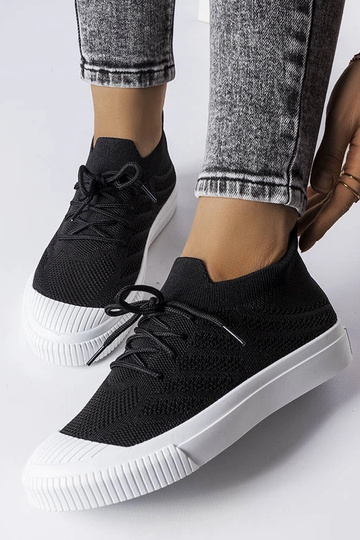 Čierne tenisky Polaire zo... 2