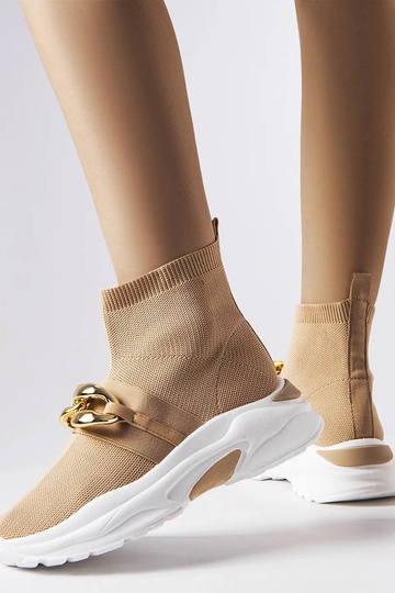 Hnedé retiazkové tenisky... 2