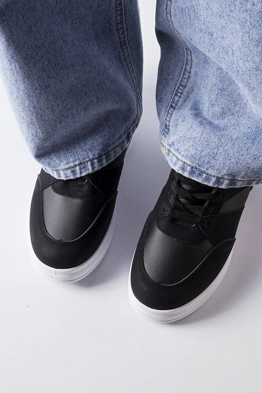 Čierne klinové tenisky CinqMars