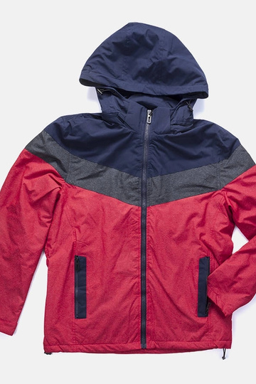 Červená pánska bunda Dupont...