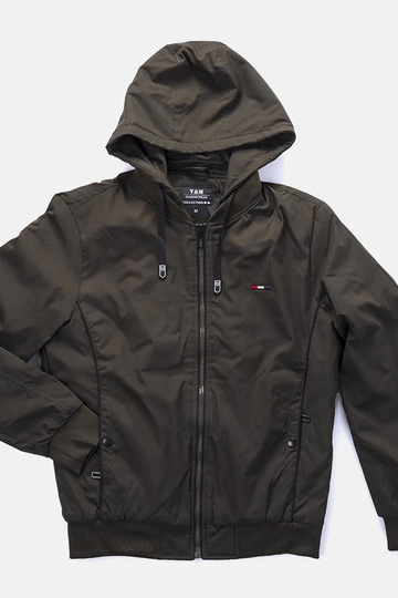 Zelená pánska vetrovka...