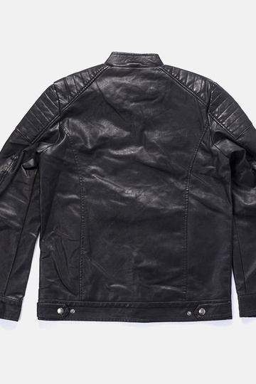 Čierna pánska bunda z... 2