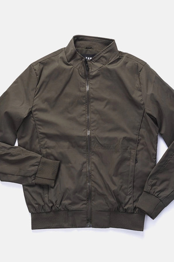 Zelená pánska bunda so...