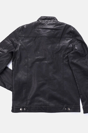 Čierna pánska bunda z... 2