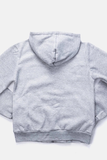 Svetlošedá pánska mikina s... 2