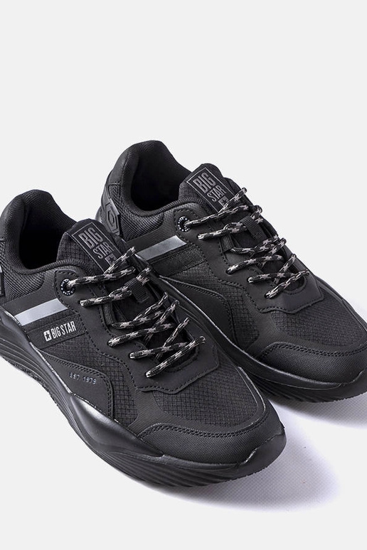 Čierne športové topánky Big Star...