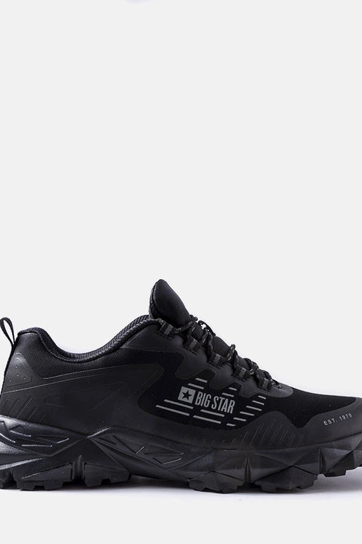 Čierne trekové topánky Big Star LL174127