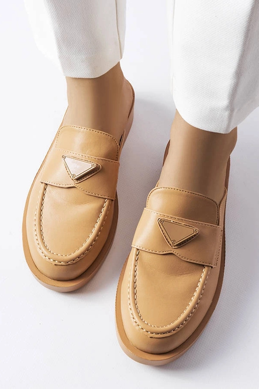 Hnedé sandále Berkshire s uzavretou...