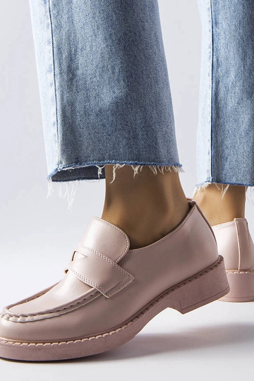 Ružové elegantné mokasíny... 2