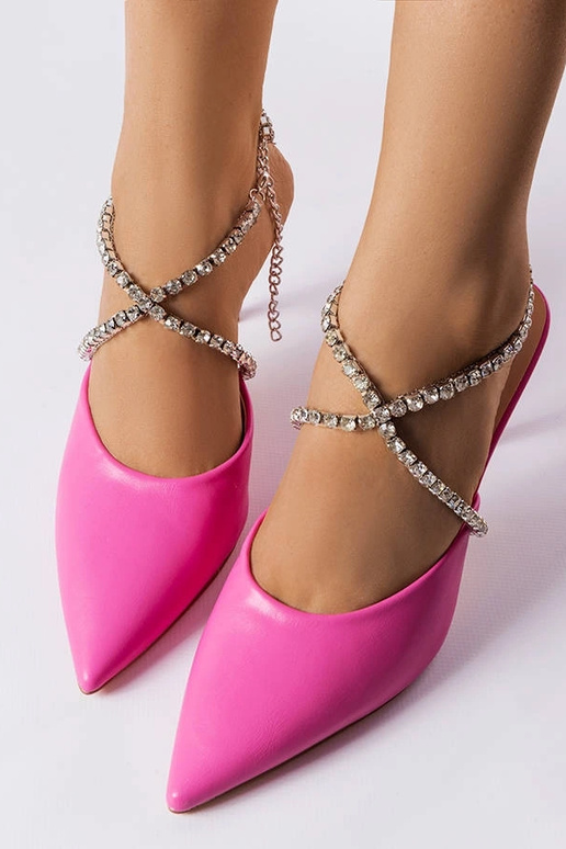 Ružový Drainer vysoký podpätok