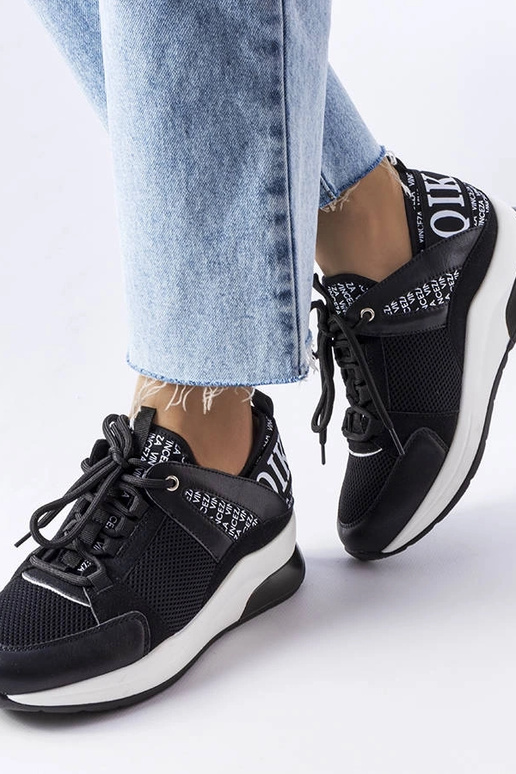 Čiernobiele tenisky Vinceza