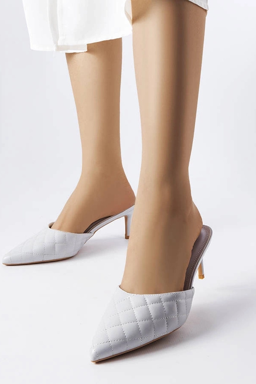 Lambert Grey prešívané žabky na...