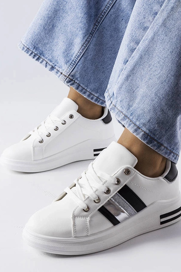 Bielo-čierne športové...