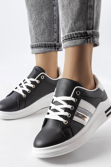 Čierne tenisky na platforme...