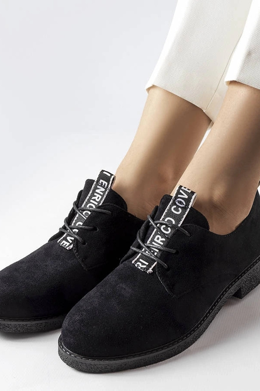 Čierne baletné topánky z umelej...