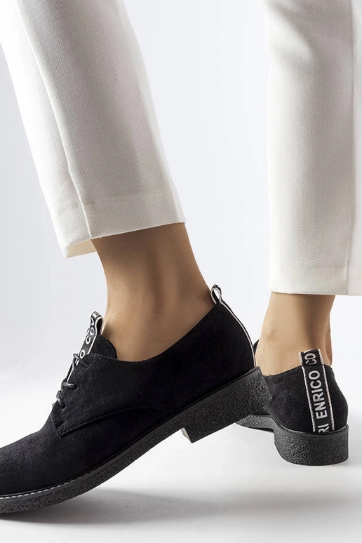 Čierne baletné topánky z umelej...