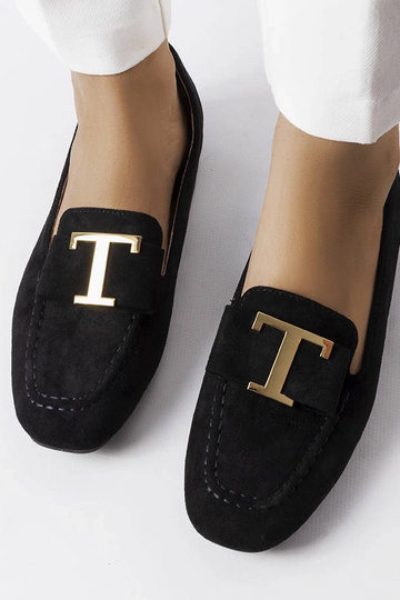 Čierne baletné topánky z...