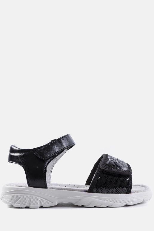 Čierne detské sandále Grenier
