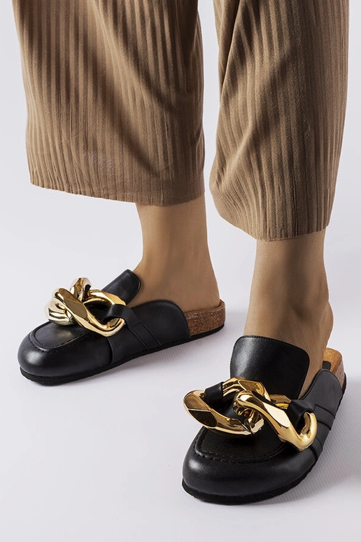 Čierne retiazkové žabky Christelle