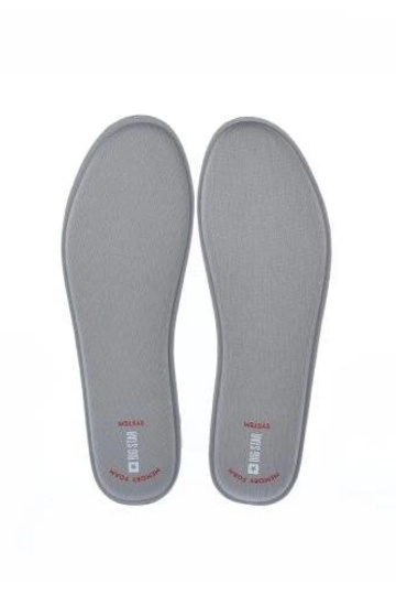 Šedé vložky do topánok, „Big Star Memory Foam"
